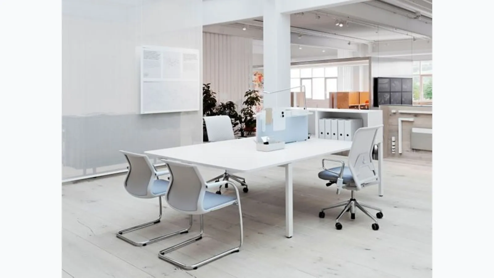 Vitra's Unix Chair is a functional office chair.