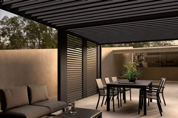 Pergola Ocean Anthracite by Bizzotto
