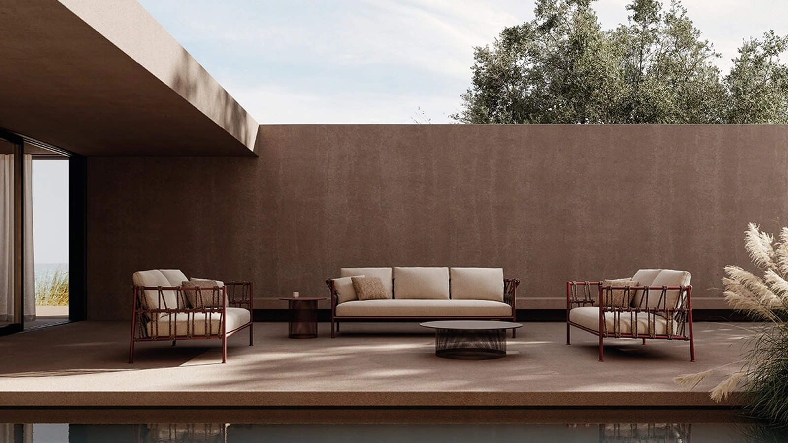 Outdoor aluminum furniture Antigua by Emu