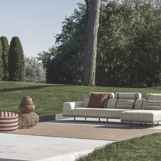 Atlas Outdoor Sofa by Flexteam