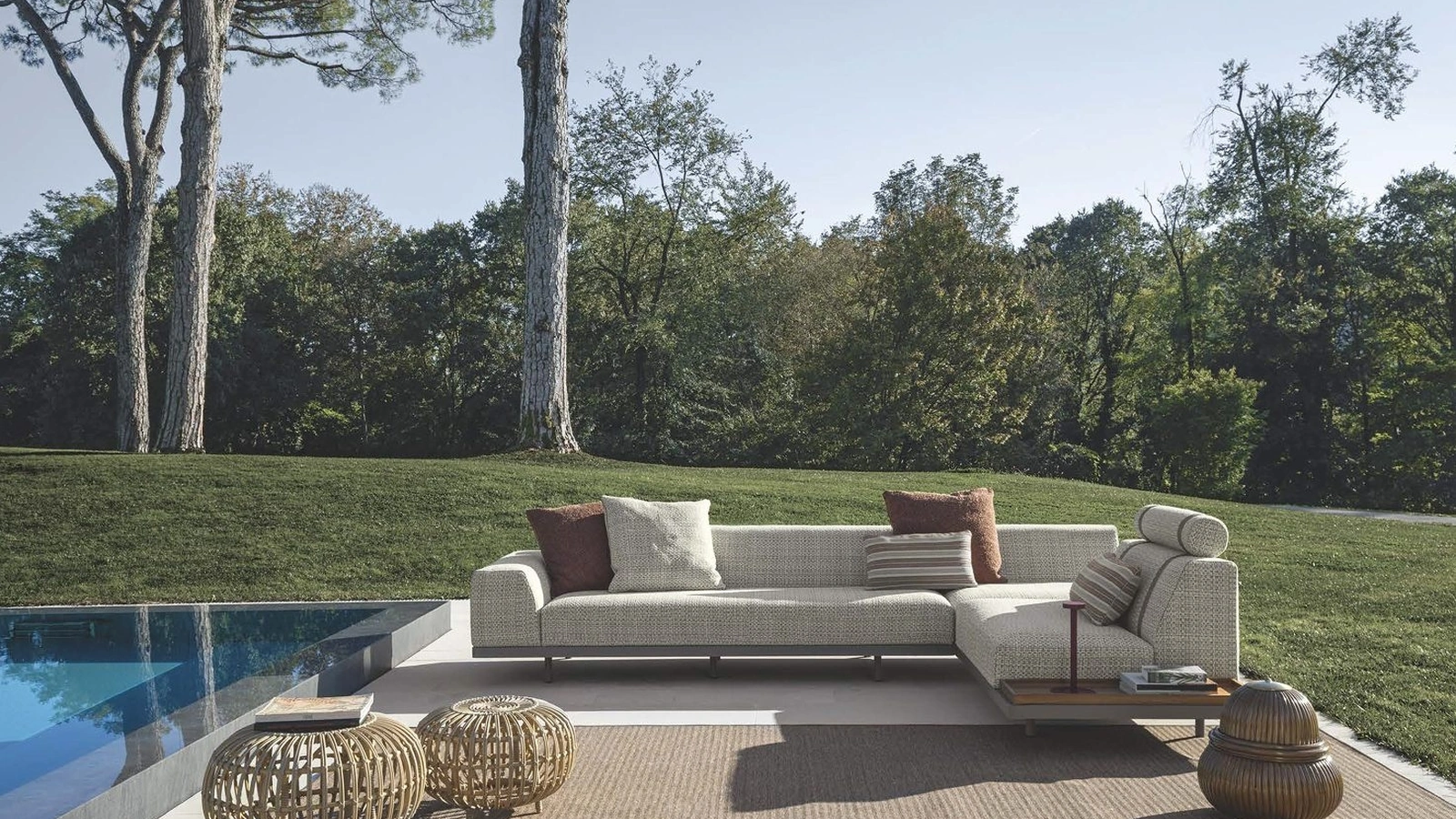 Atlas Outdoor Sofa by Flexteam