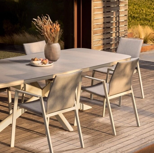 Isacco Table with Bizzotto Sintered Stone Top