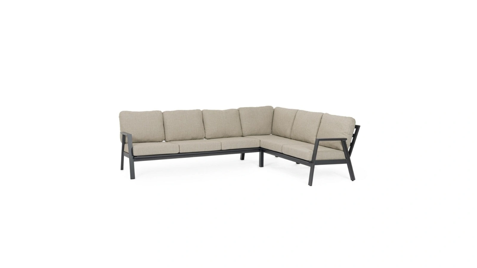 Flaminio corner sofa by Bizzotto