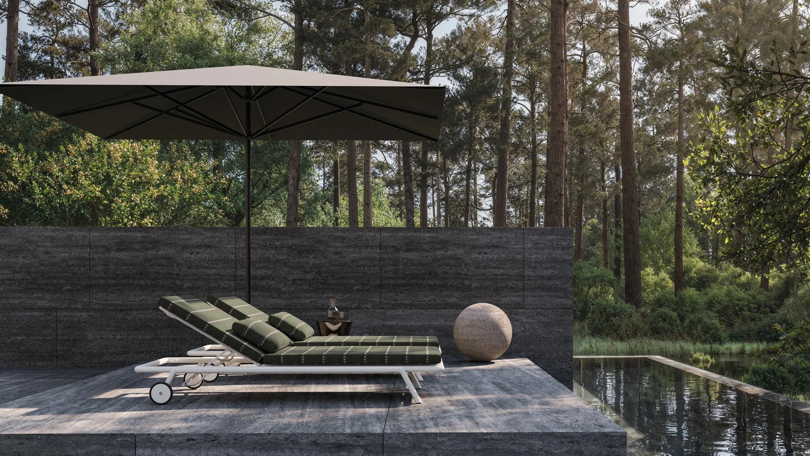 Fronda Umbrella by Molteni & C