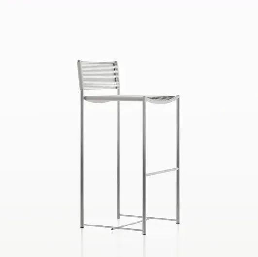 Green PVC High Stool by Alias