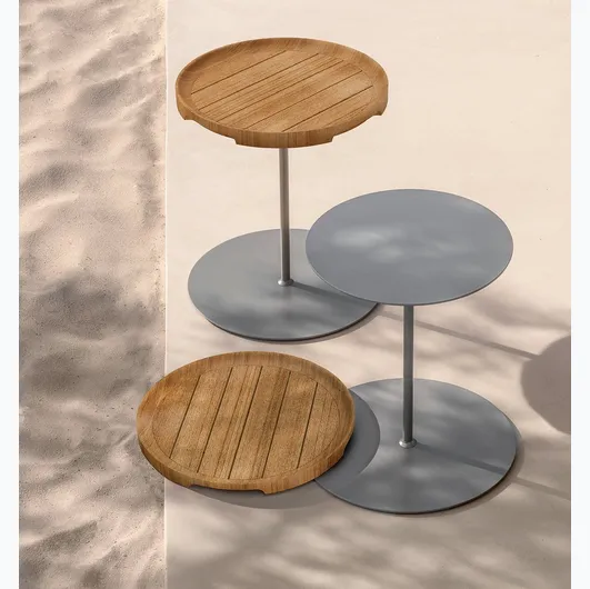 Aluminum coffee table Tender by Ethimo