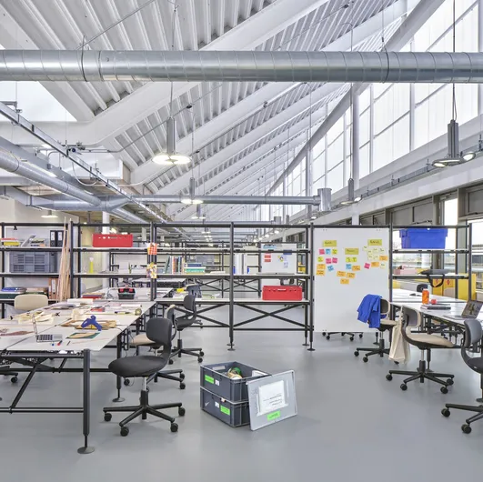 Vitra's Comma Executive Desk
