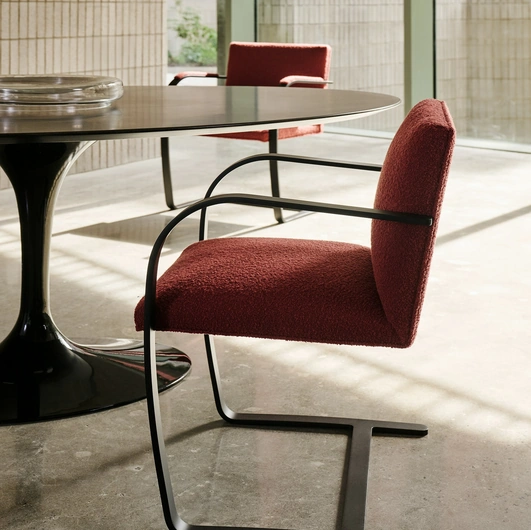 Guest Seat Brno Flat Bar Side Chair by Knoll