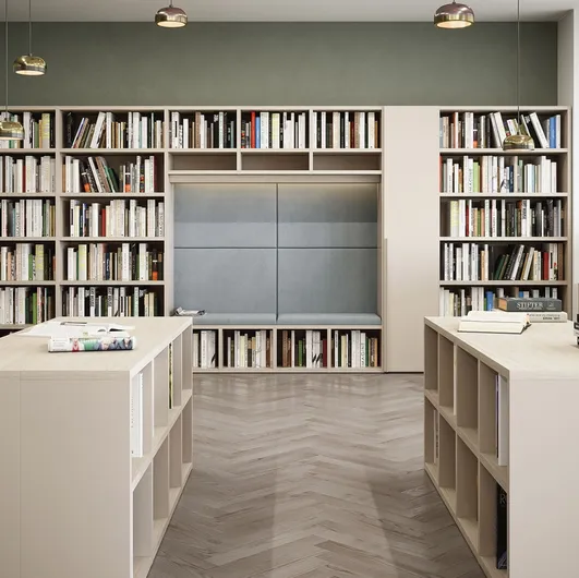 Mobile Office Bookshelf 16A by Cinquanta3