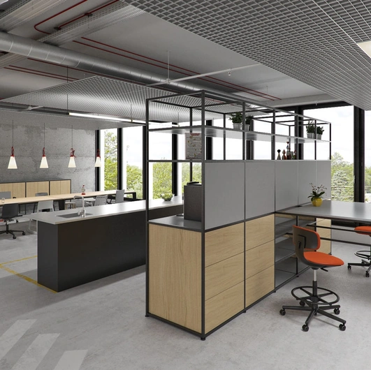 Kado Office by Vitra is a mobile office.