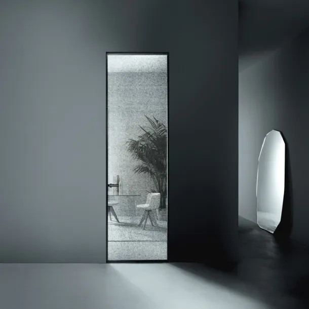 Interior door Aladin Swing Plain Mono by Glas Italia