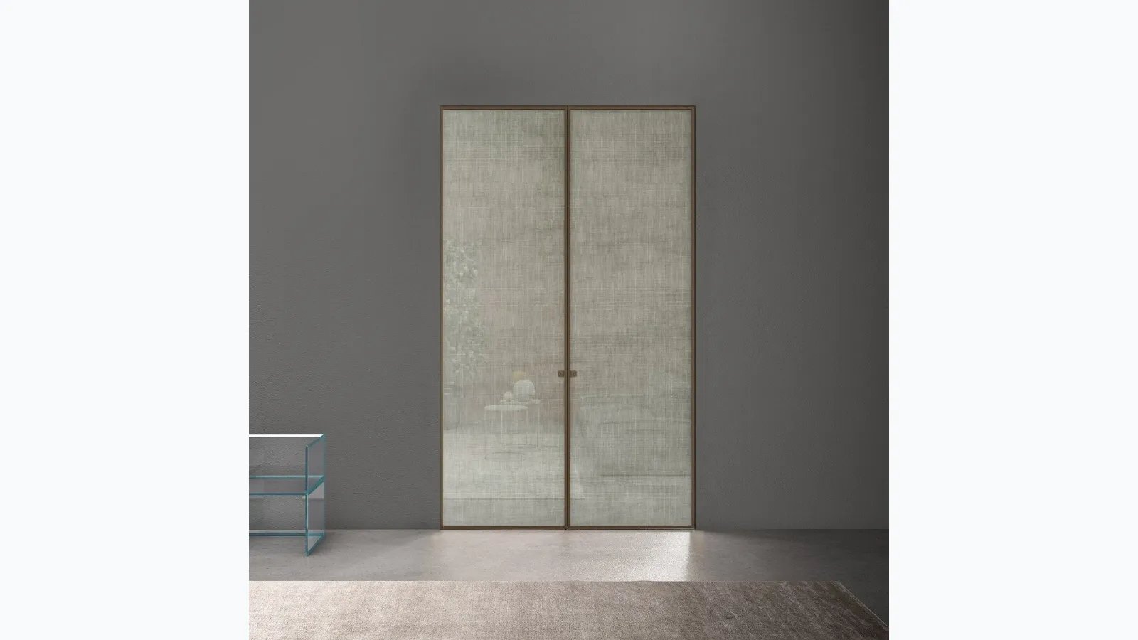Indoor door Sherazade Double Pocket by Glas Italia.