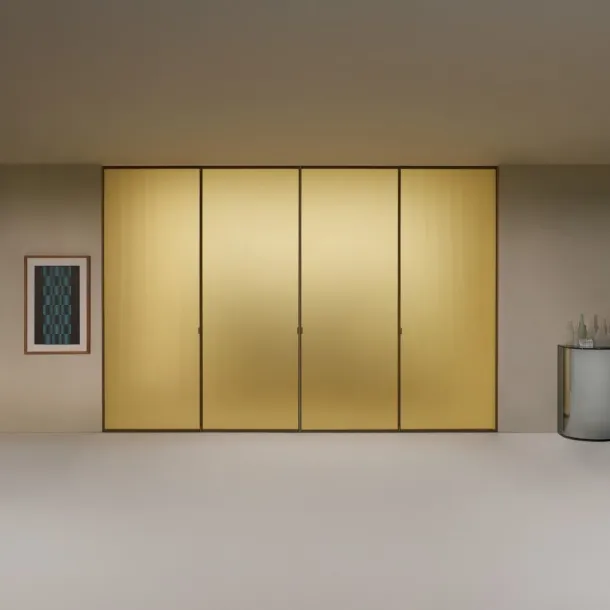 Sherazade Folding interior door by Glas Italia