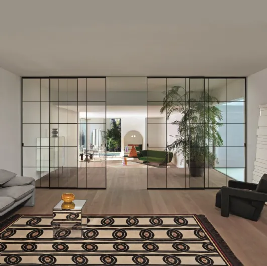 Sherazade Slide Plus internal door by Glas Italia