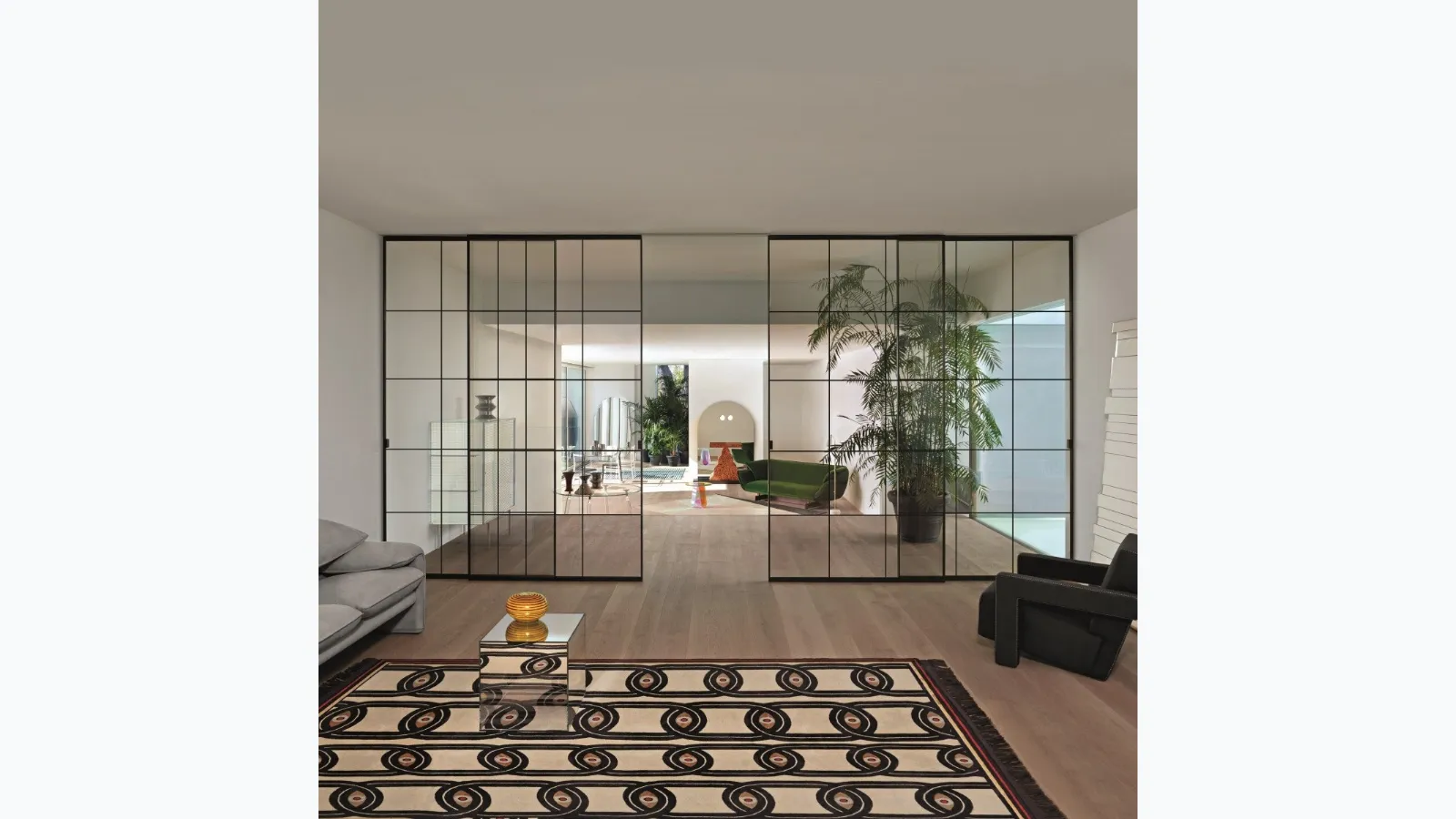 Sherazade Slide Plus internal door by Glas Italia