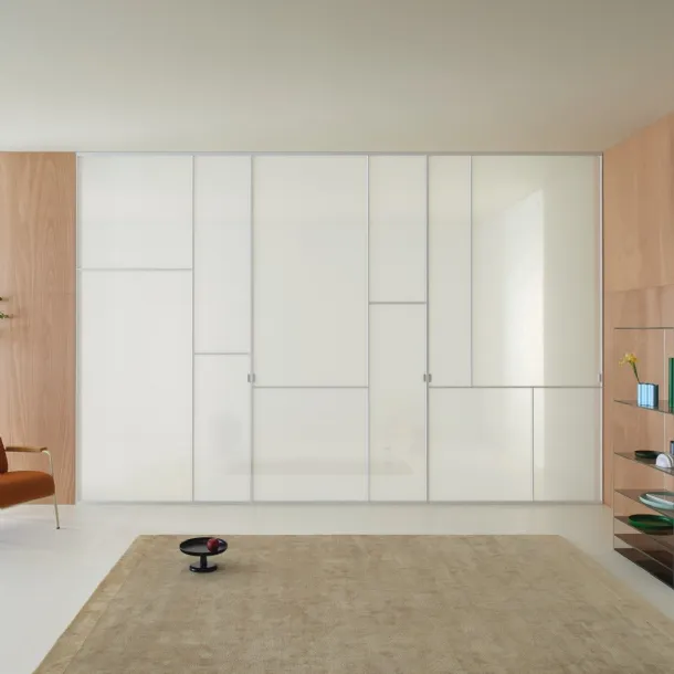 Sherazade Spin Patchwork indoor door by Glas Italia