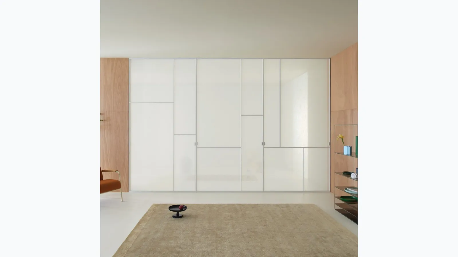 Sherazade Spin Patchwork indoor door by Glas Italia